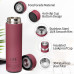Rote Thermosflasche (nicht Weinrot) von KING DO WAY Rote Thermosflasche (nicht Weinrot) von KING DO WAY