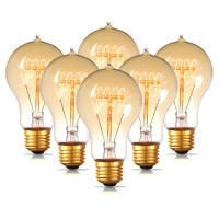 6 40W E27 Vintage-Glühbirnen von KINGSO